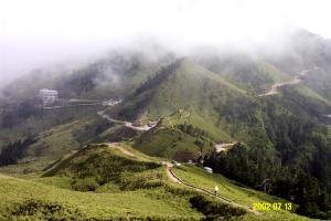 雲霄上的悲鳴（合歡山）