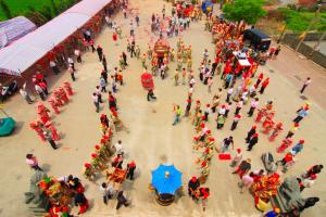 褒忠順天宮恭迎麥寮媽祖出巡