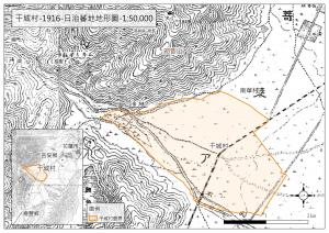 干城村-1916-日治蕃地地形圖-1:50,000